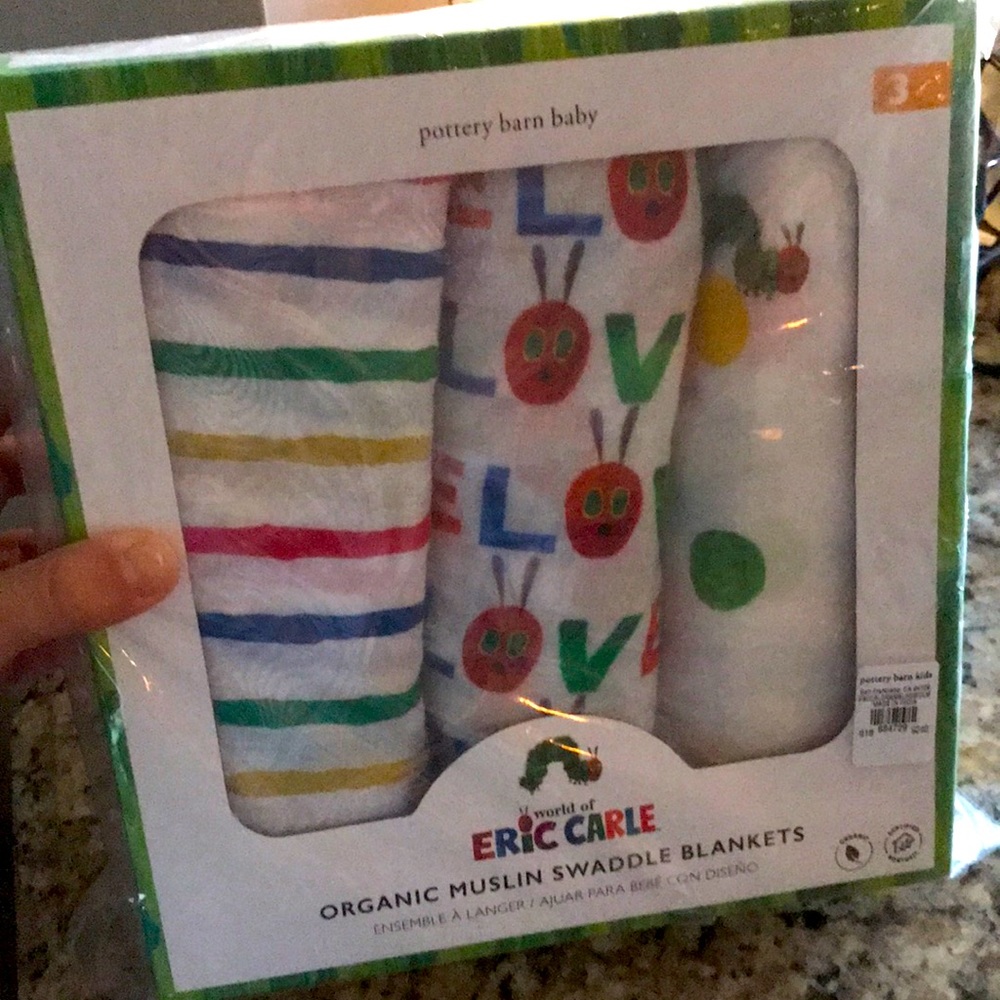 Eric Carle Swaddle Blankets